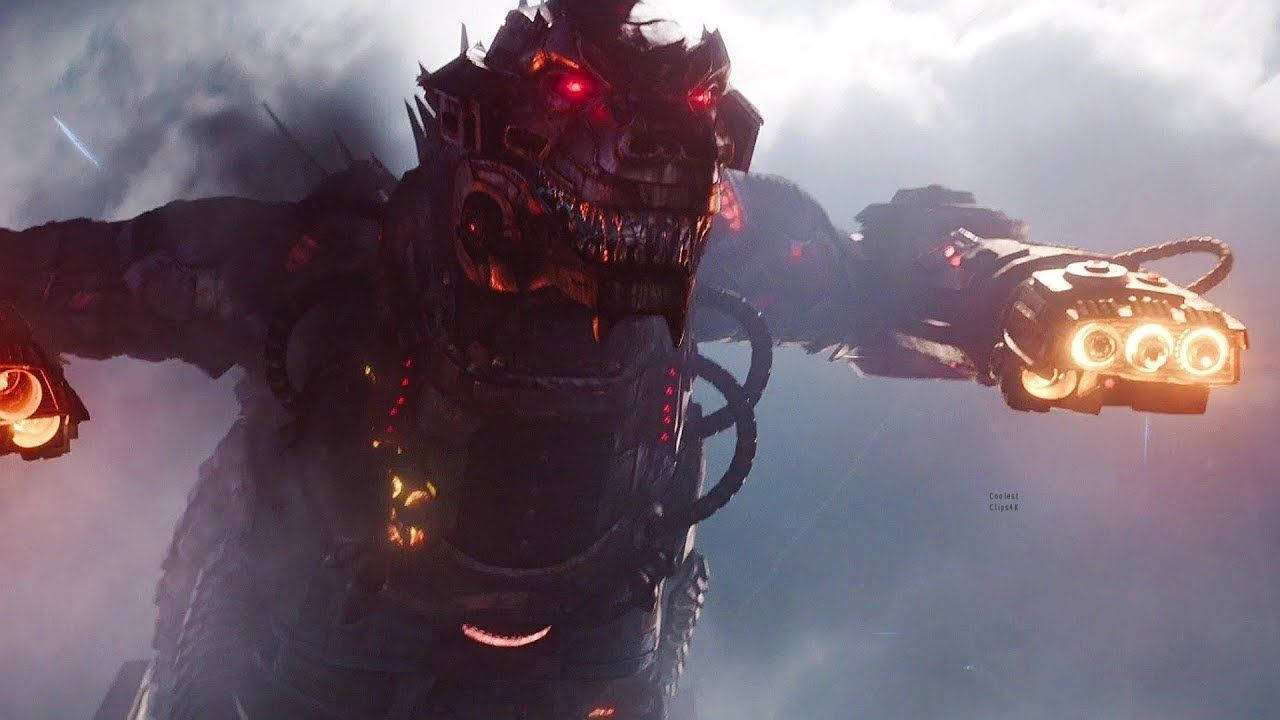 Mechagodzilla Is Ready For Battle In Godzilla Vs Kong Background