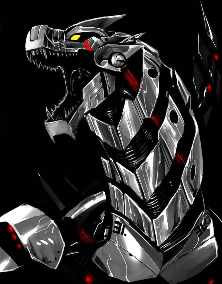 Mechagodzilla, The Menacing Mechanical Monster Background