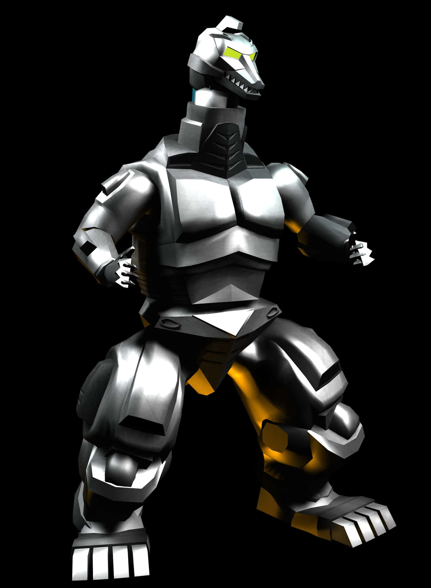 Mechagodzilla - The Unstoppable Titan Of Technology Background