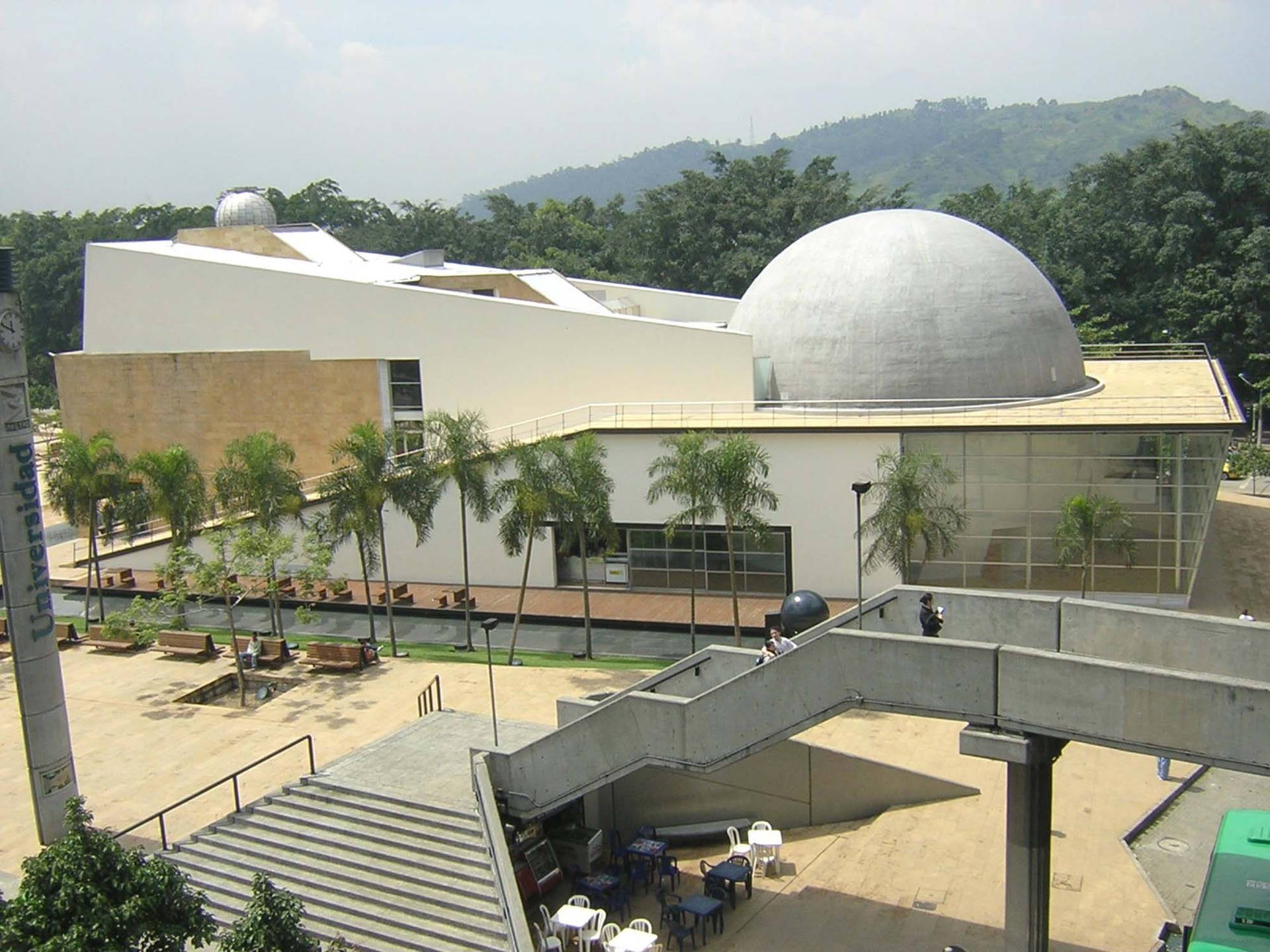 Medellin City Planetarium Background