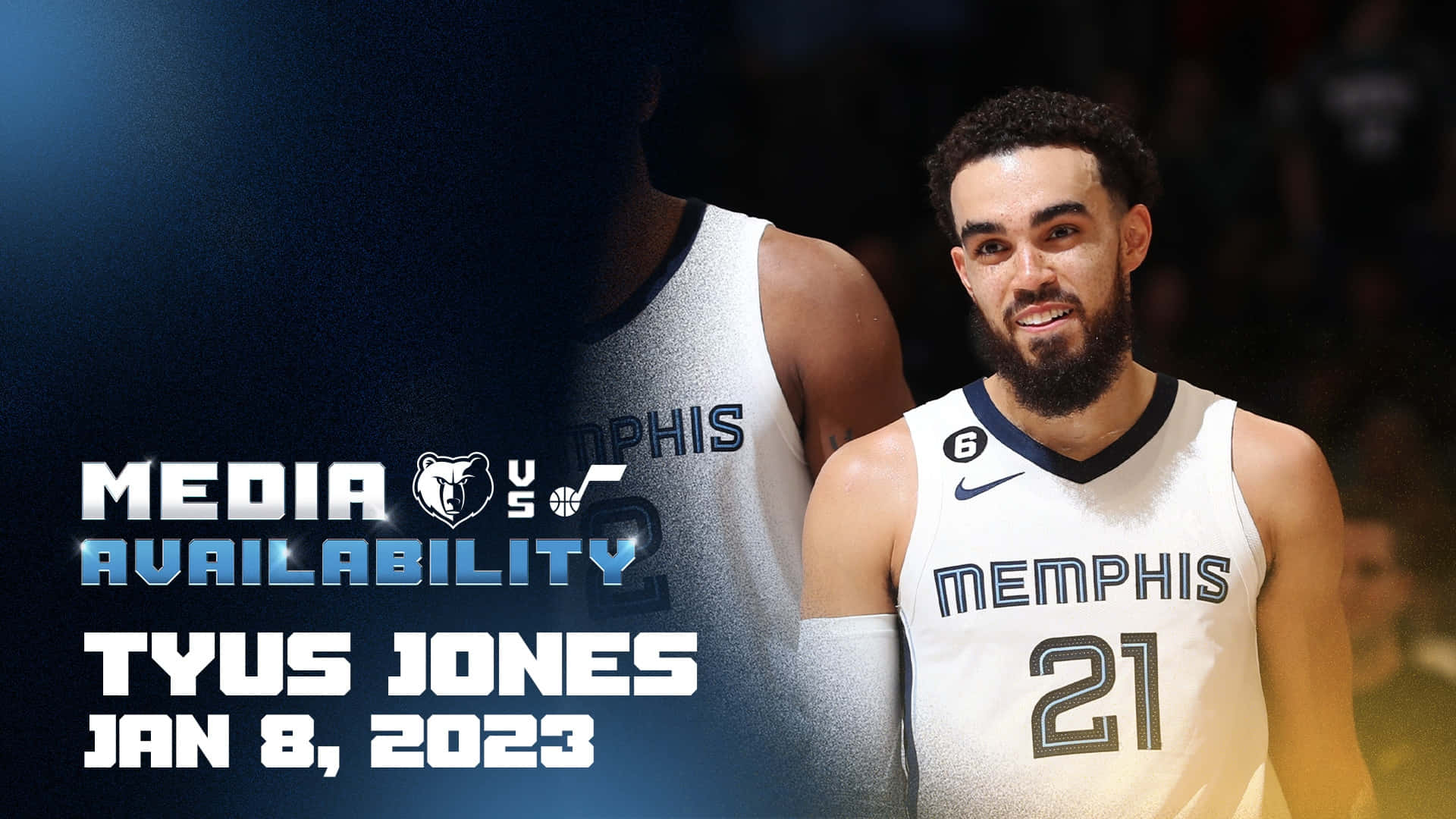 Media Availability Tyus Jones Jan. 8 2023 Background