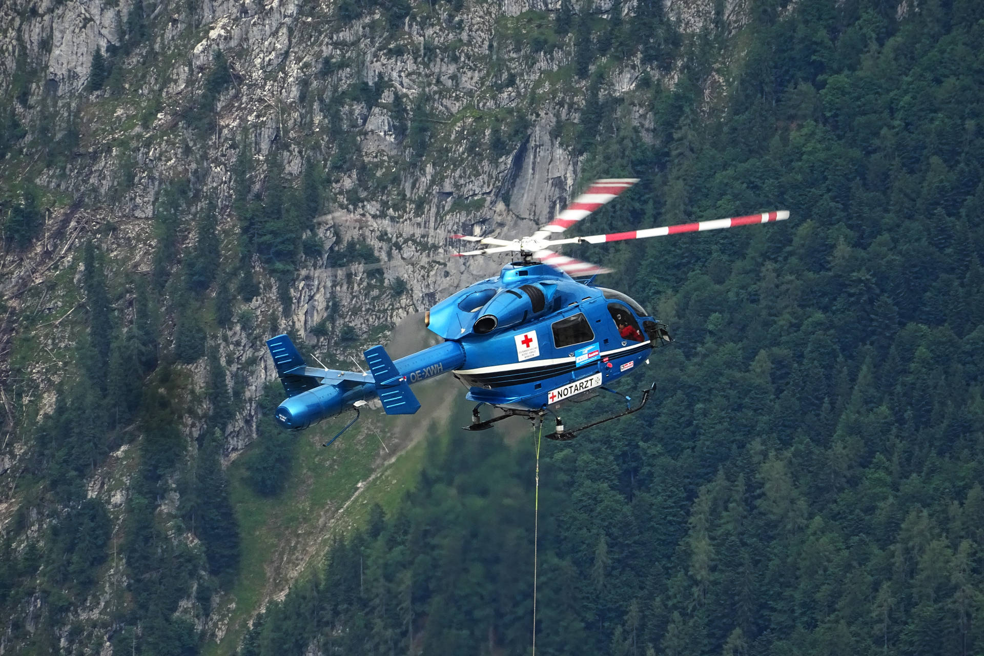 Medical Helicopter 4k