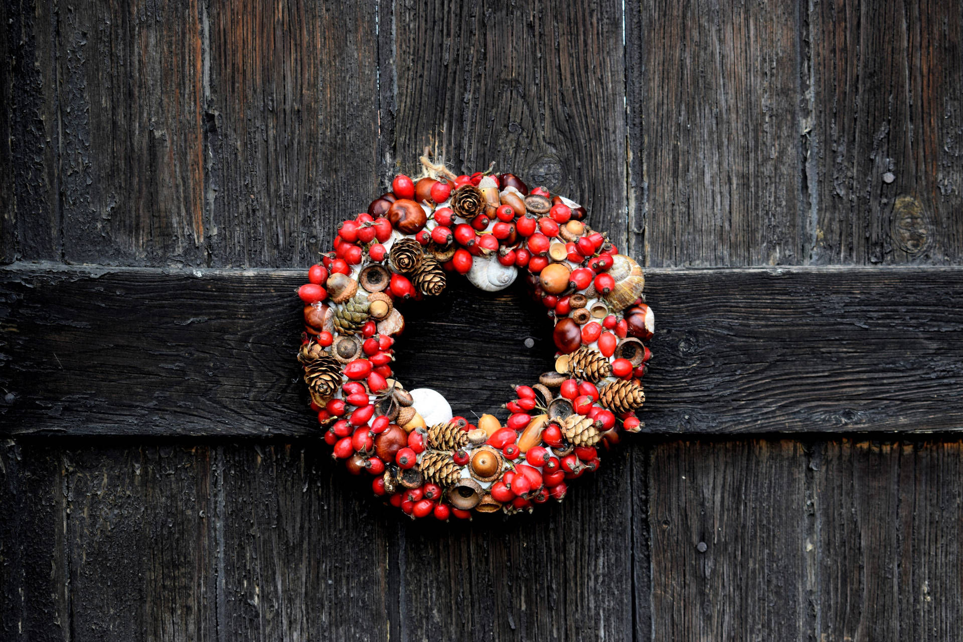 Medieval High Resolution Christmas Wreath Background