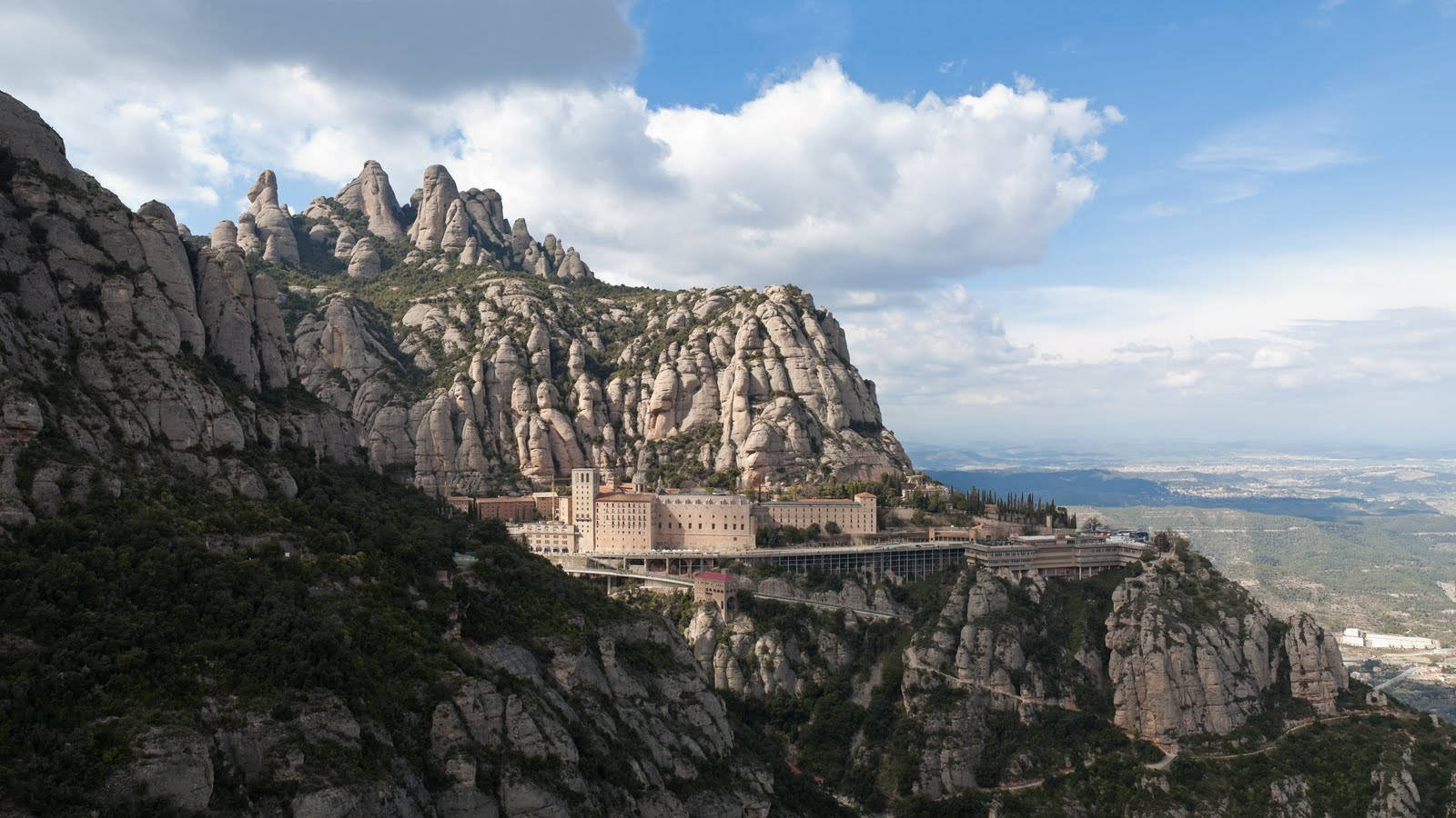 Medieval Montserrat Background