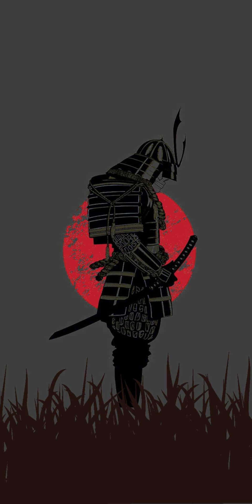 Medieval Samurai Anime Warrior Bushido Background