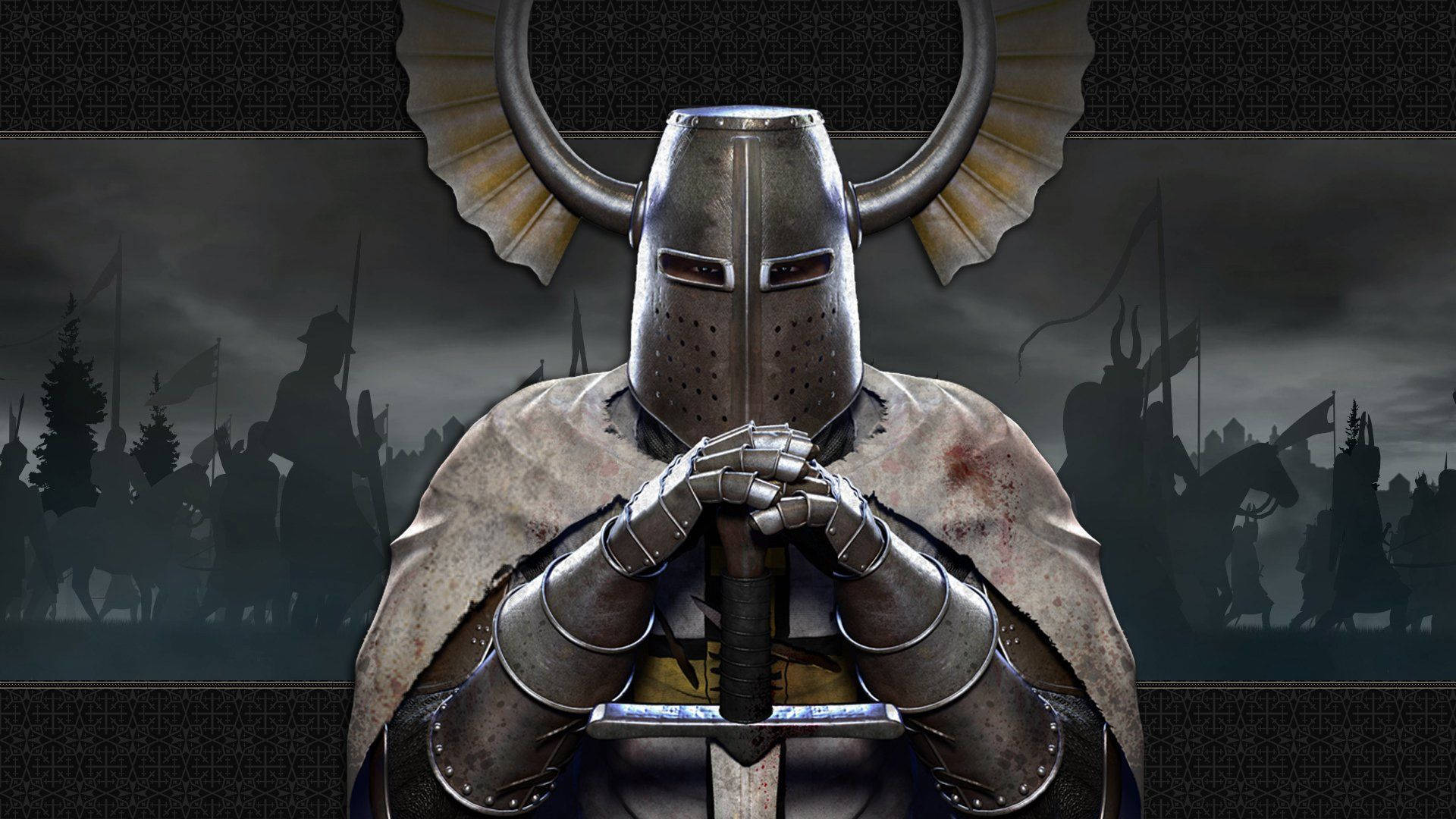 Medieval Teutonic Knight Background
