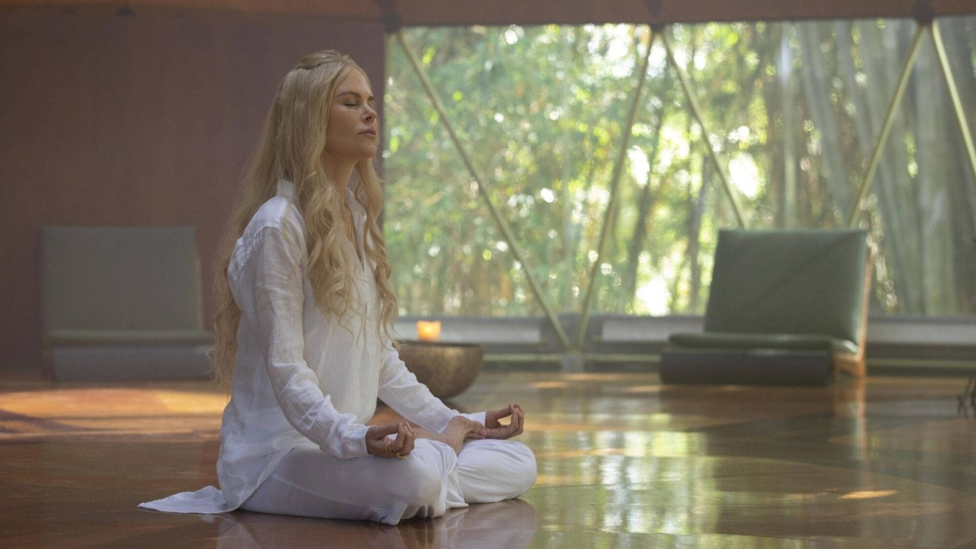 Meditating Masha Dmitrichenko Nine Perfect Strangers