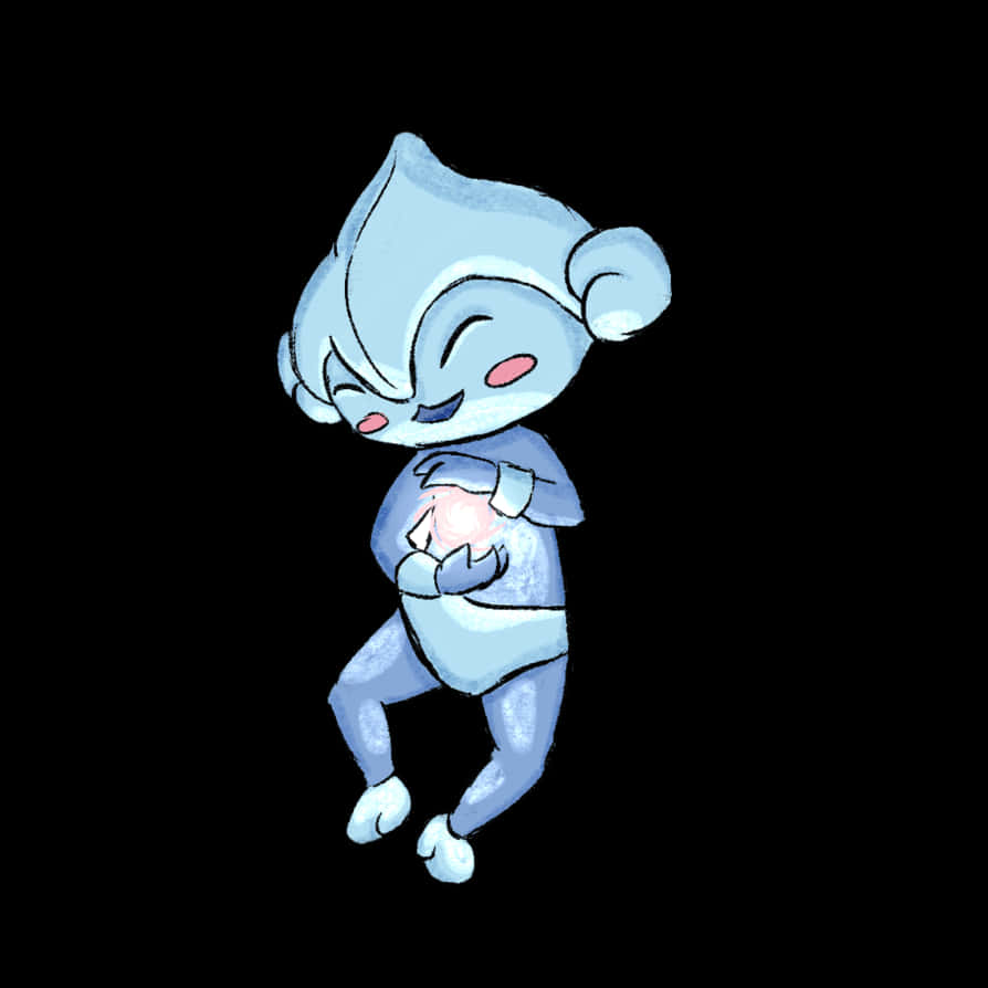 Meditite Blue Drawing