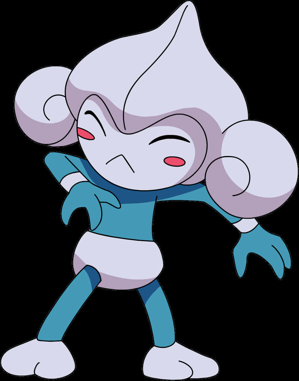 Meditite With Eyes Closed Background