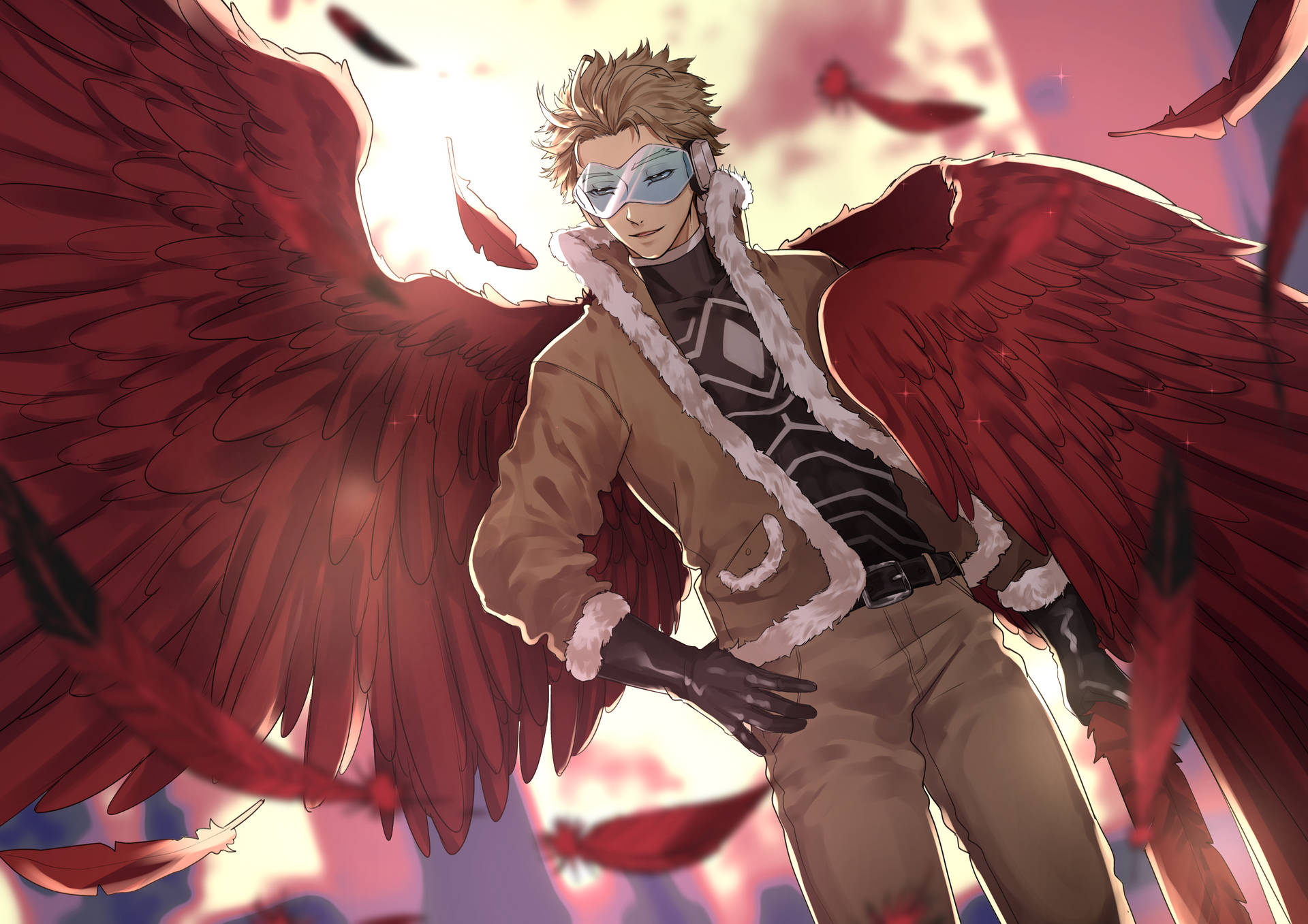 Meet Hawks, A Hero Determined To Bring Justice To My Hero Academia. Background