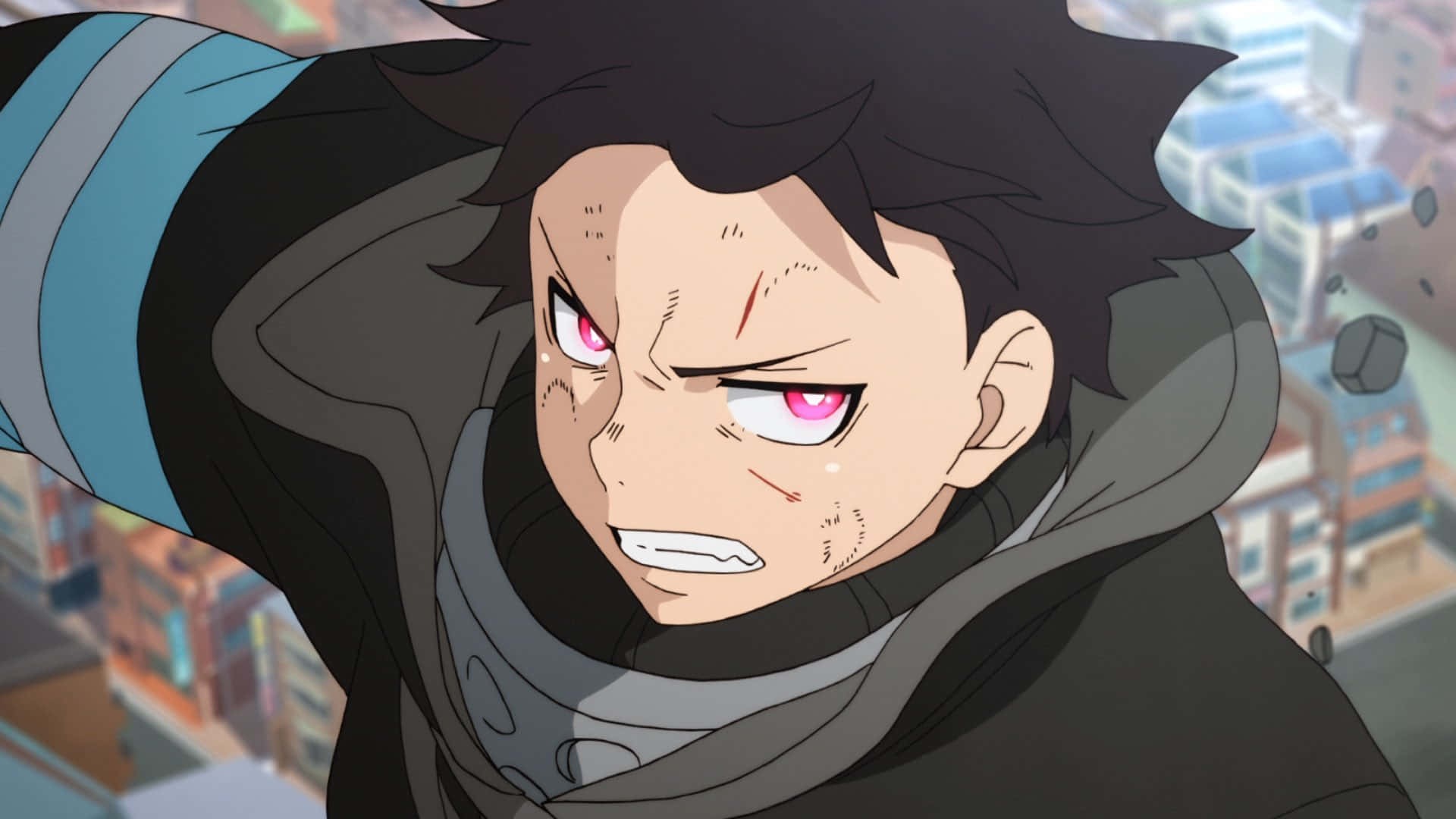 Meet Joker, The Beloved Force Of Destruction From The Popular Fire Force Anime Series Background