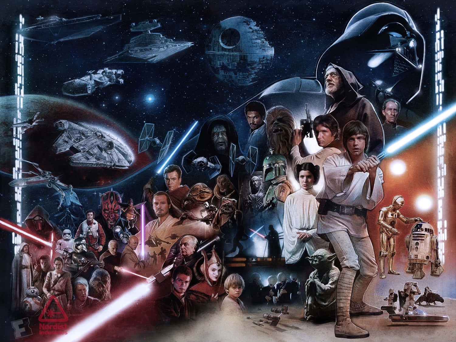 Meet The Greatest Characters Of The Star Wars Universe Background