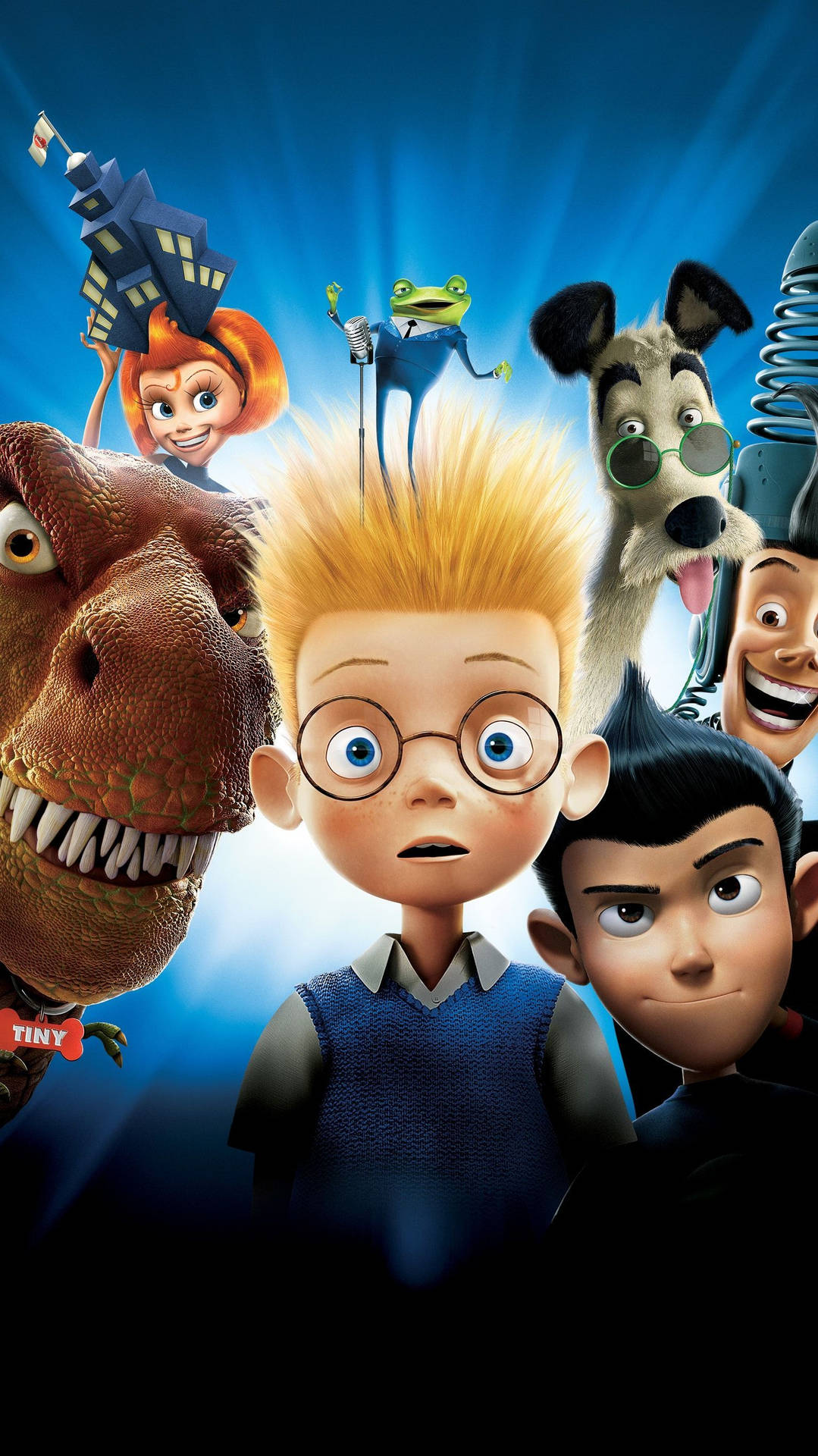 Meet The Robinsons Blue Background Background