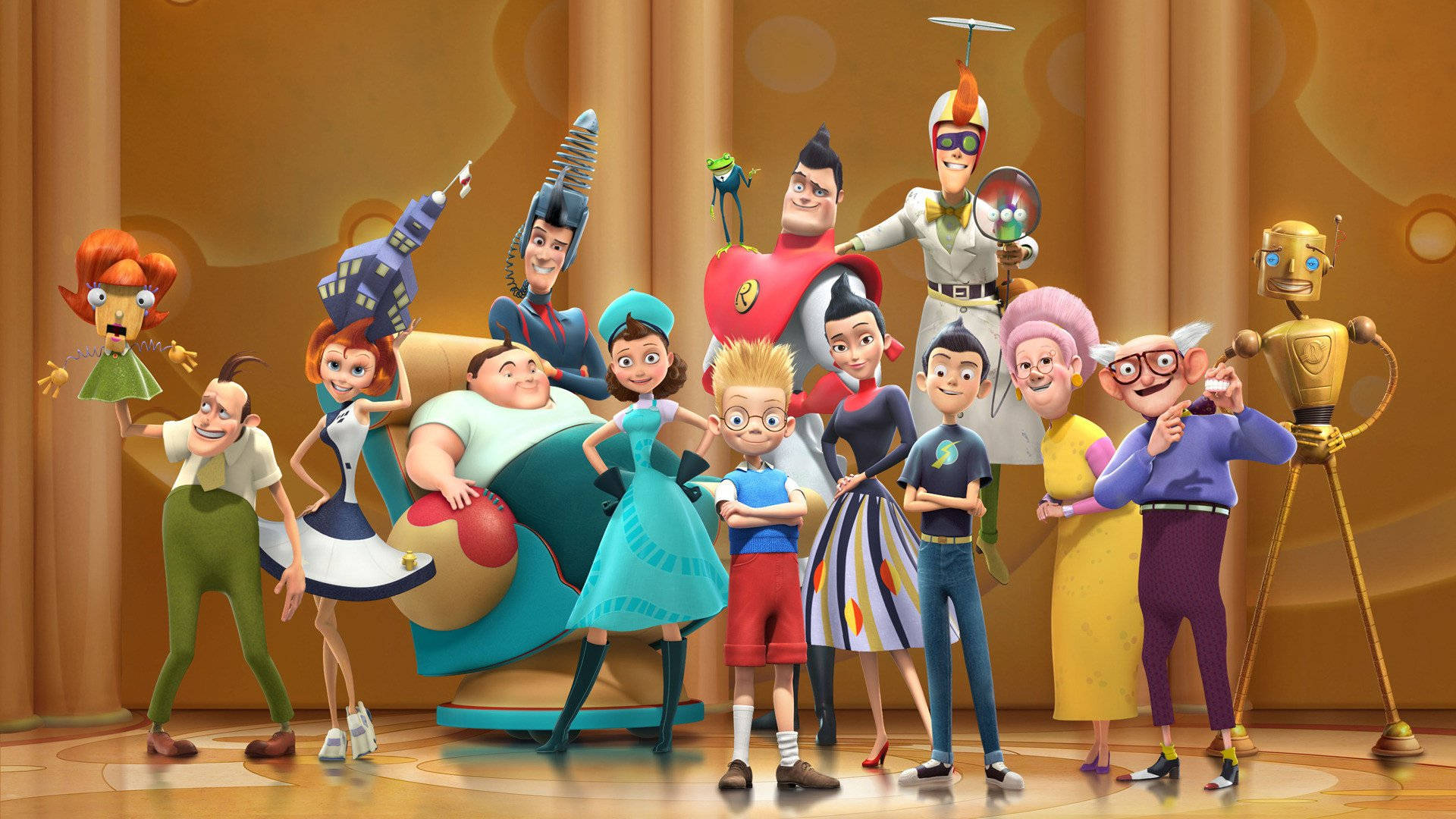 Meet The Robinsons Family Portrait Background