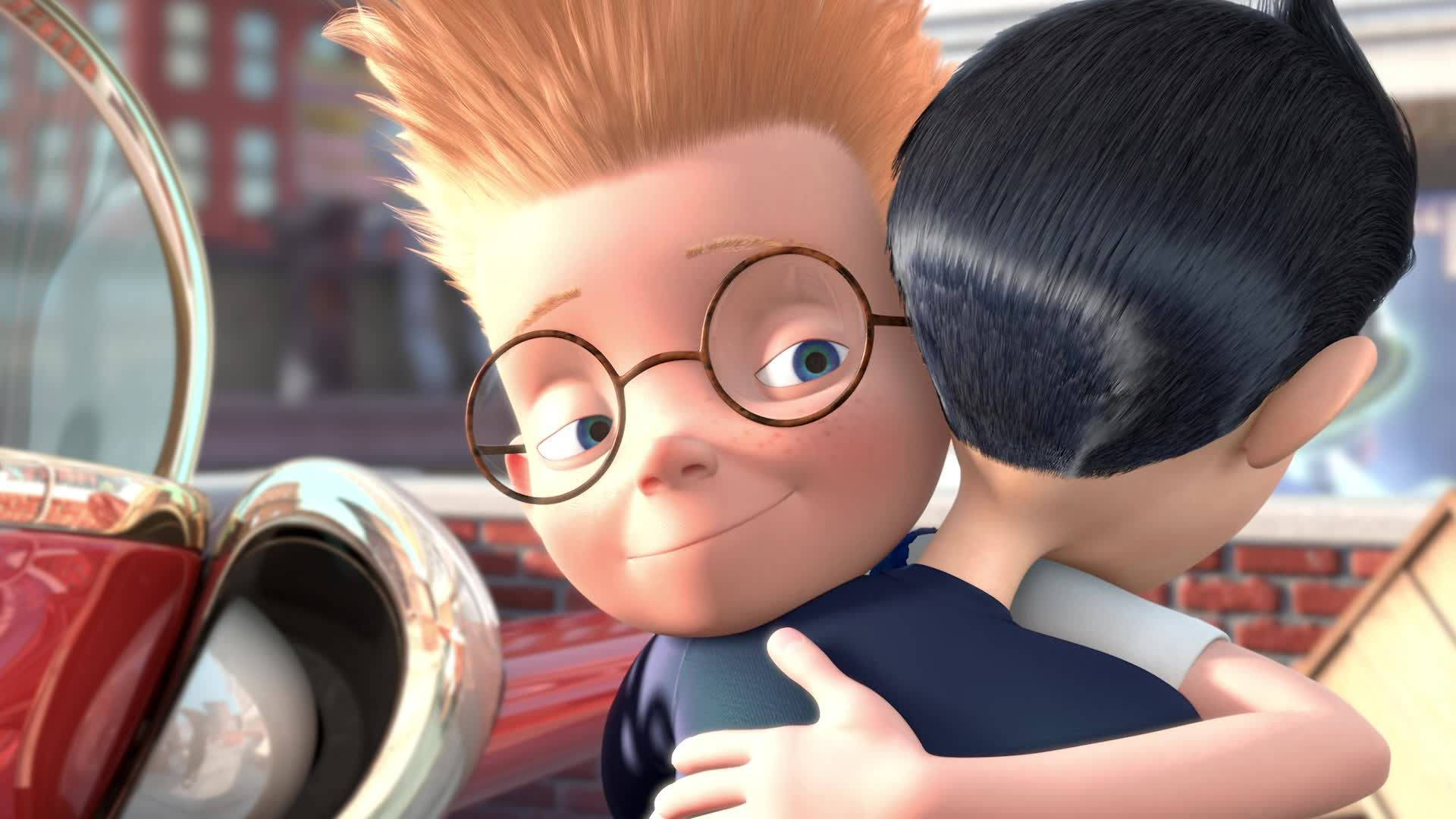 Meet The Robinsons Lewis And Wilbur Hug