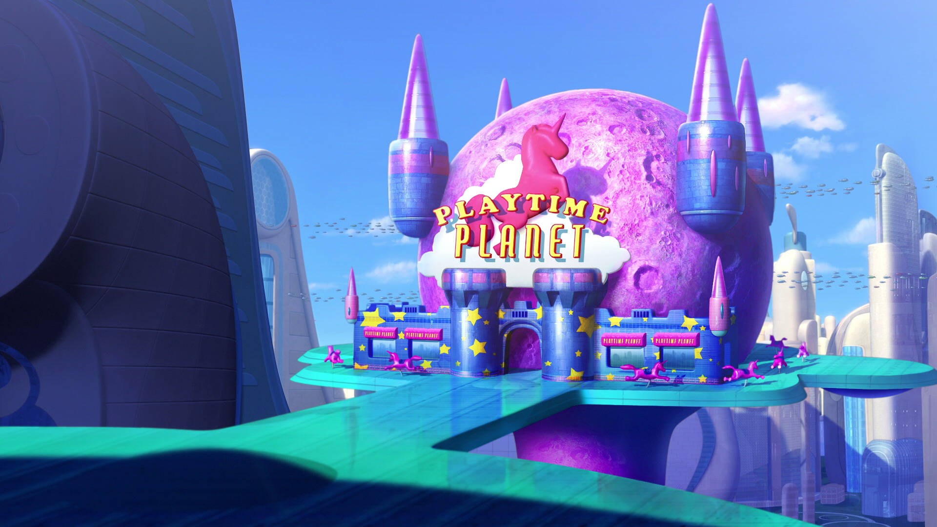 Meet The Robinsons Playtime Planet Background