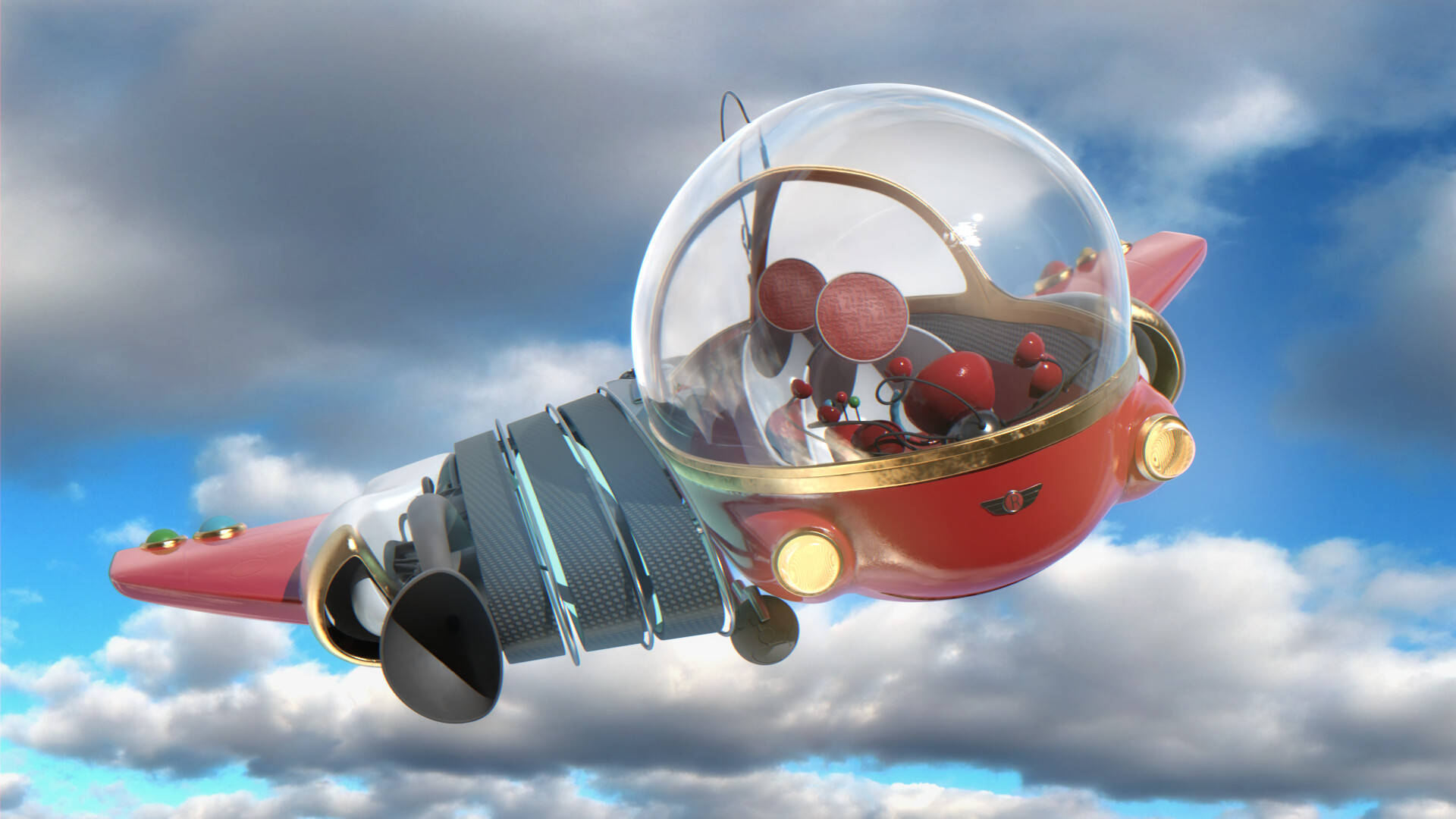 Meet The Robinsons Time Machine Flying