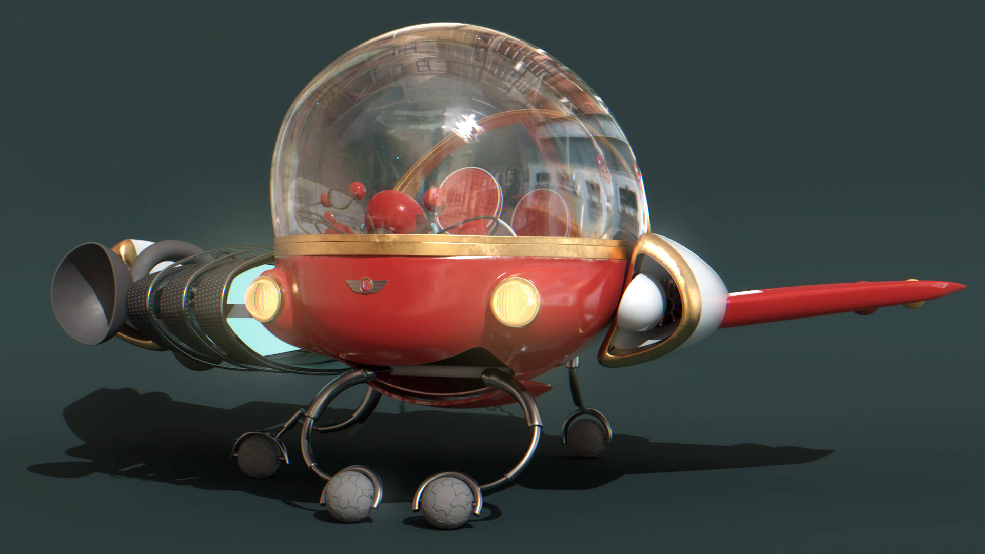 Meet The Robinsons Time Machine Full View