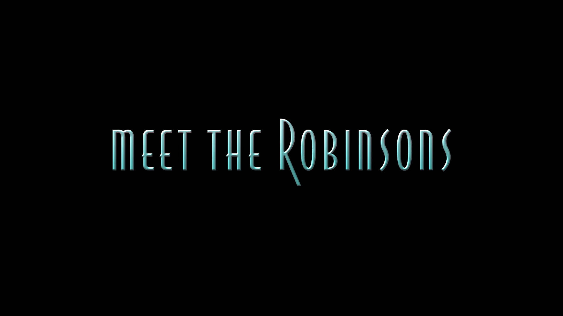 Meet The Robinsons Typography