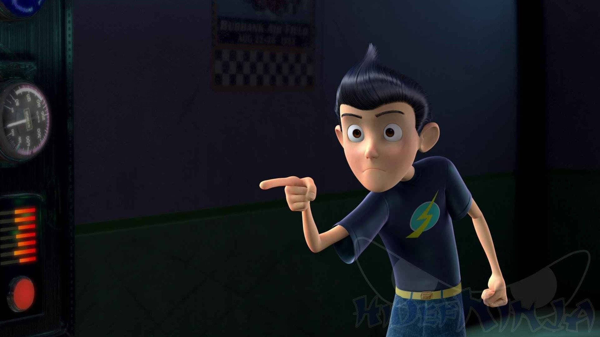 Meet The Robinsons Wilbur Pointing Background