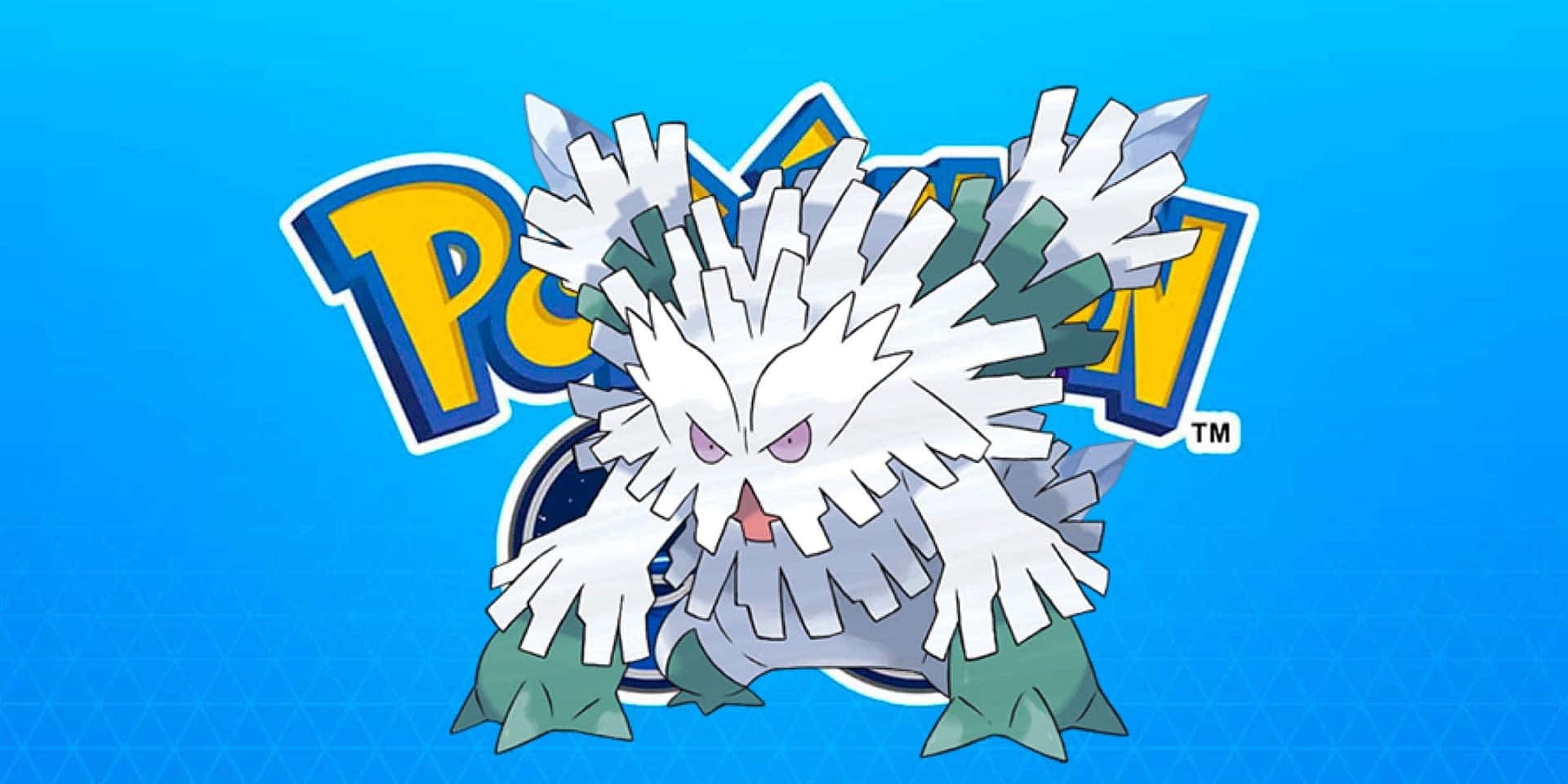 Mega Abomasnow Against Pokémon Go Poster Background
