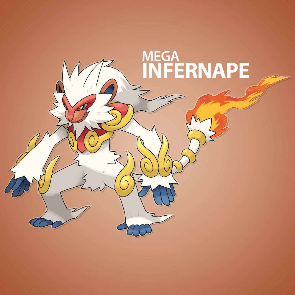 Mega Infernape Background