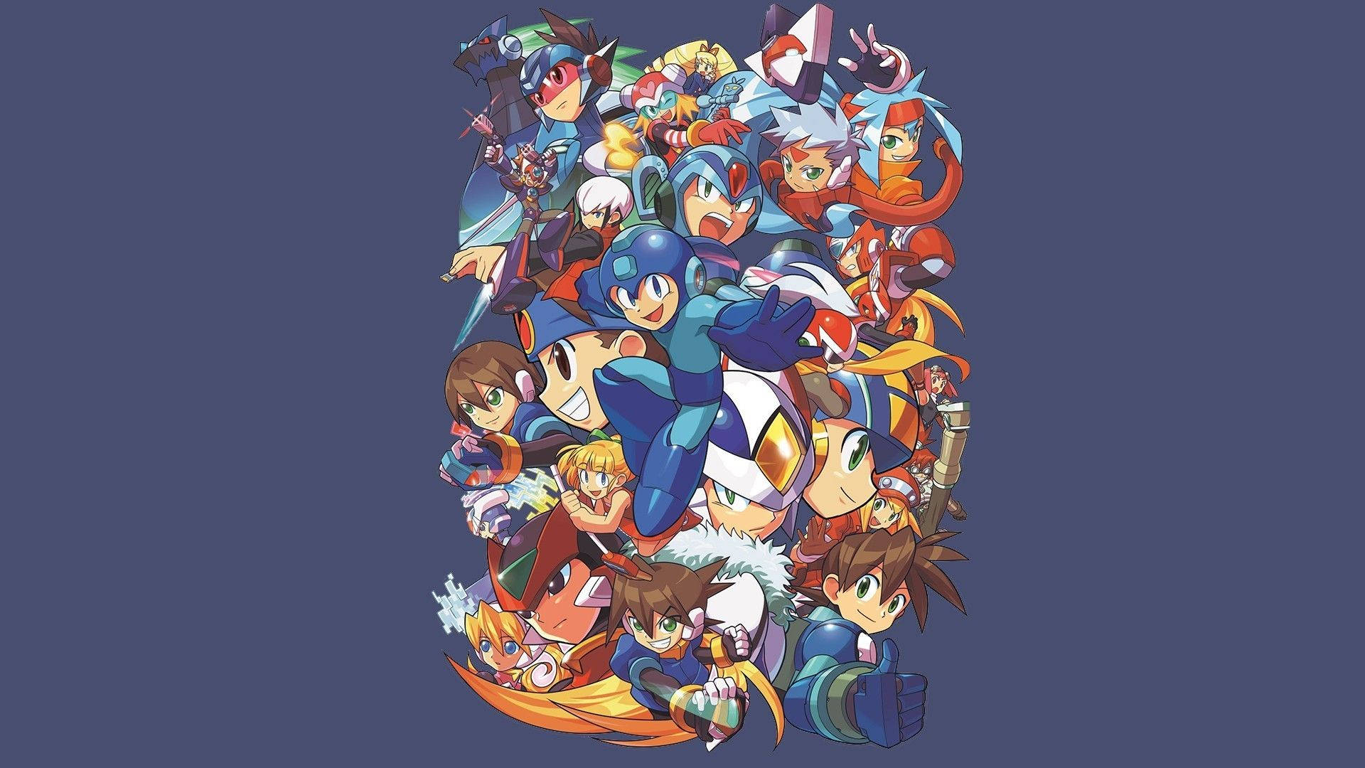 Mega Man 10 Game Characters Background