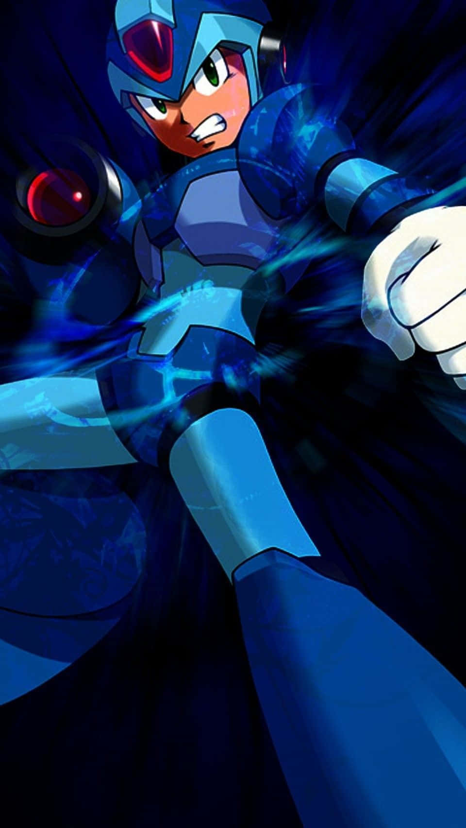 Mega Man Mega Buster Arm Cannon Background