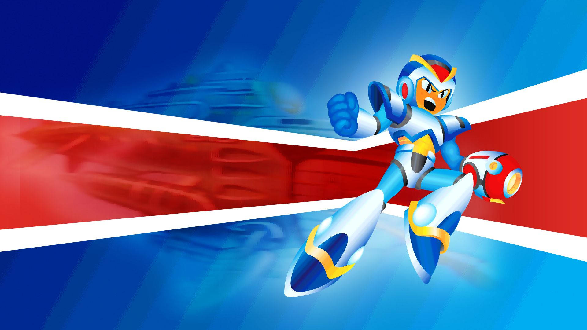 Mega Man X Alternate Armor Background