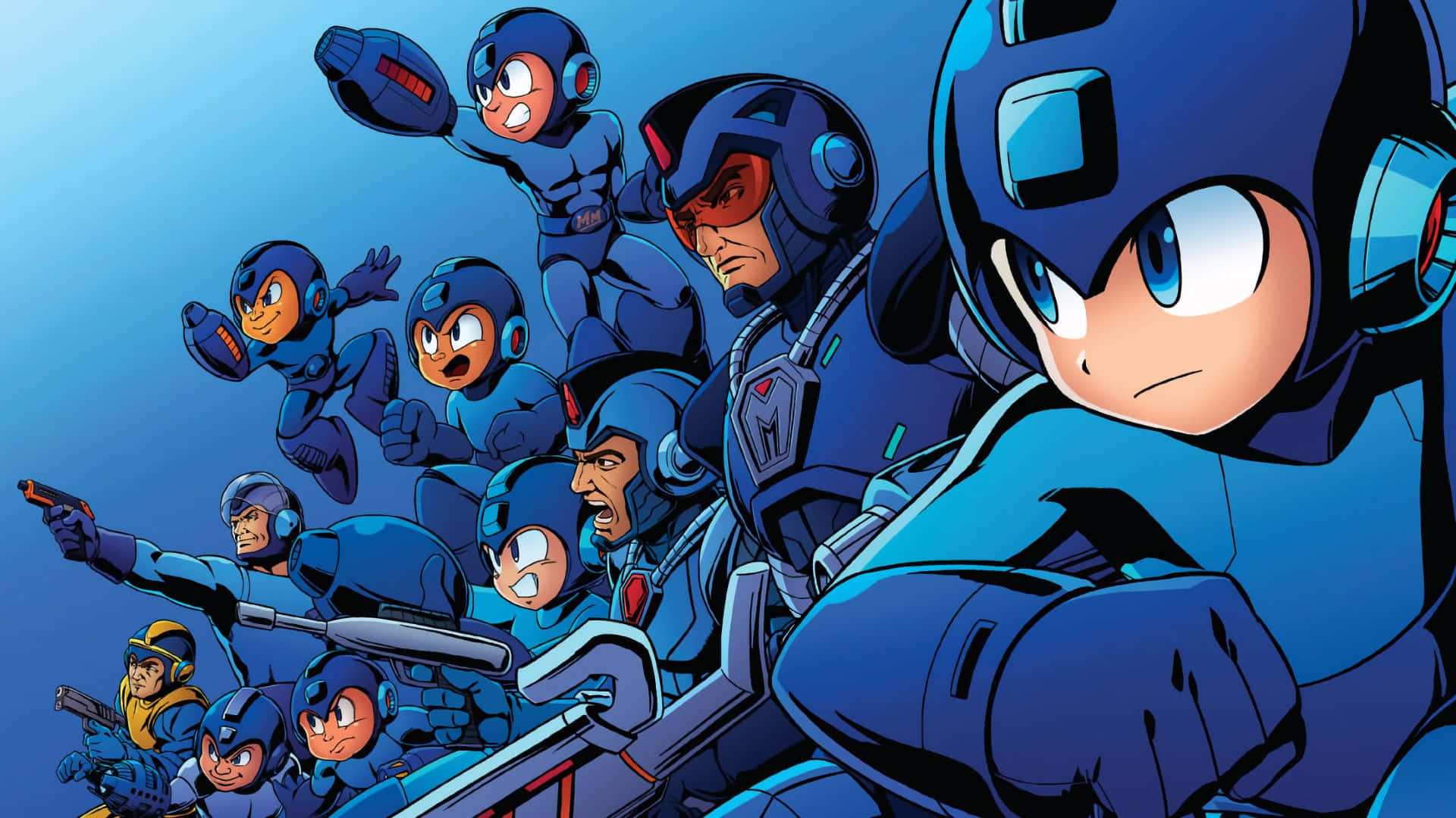 Mega Man X - Rays - A New Mega Man Game Background