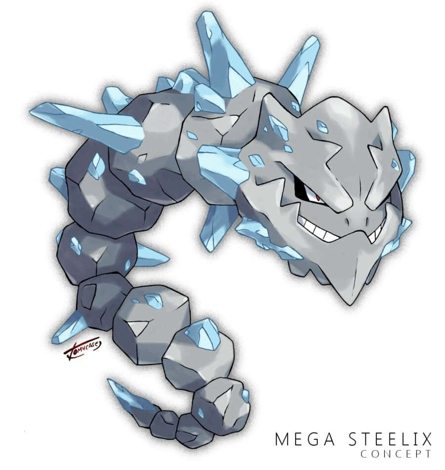 Mega Steelix Concept Artwork