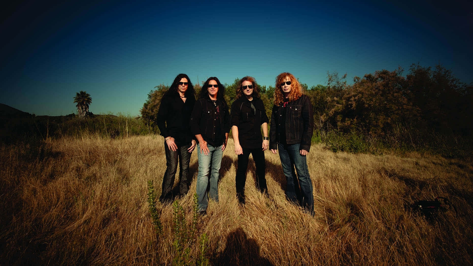 Megadeth Band Outdoor Portrait