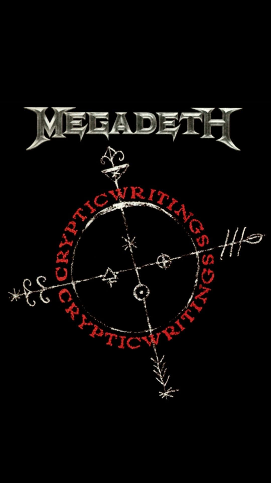 Megadeth Cryptic Writings Album Art Background