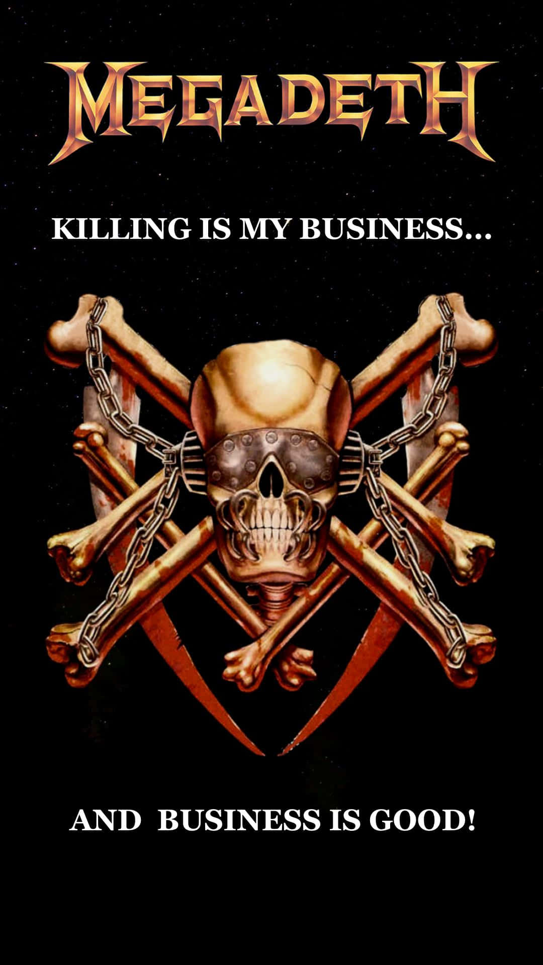 Megadeth Killing Is My Business Album Cover