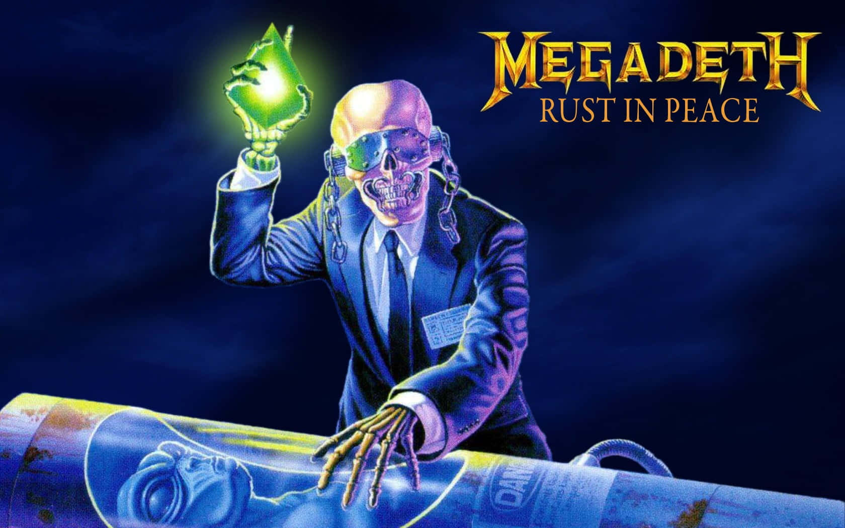 Megadeth Rust In Peace Album Cover