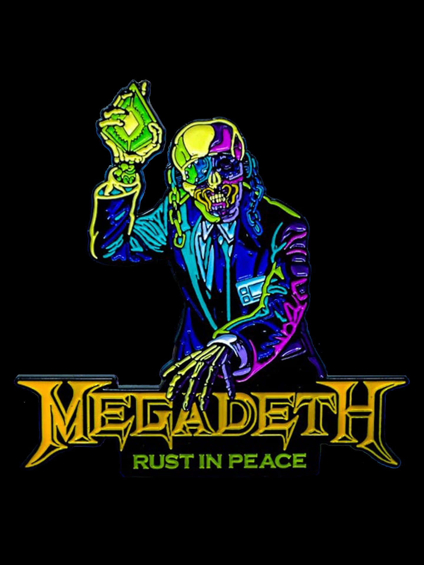 Megadeth Rust In Peace Artwork