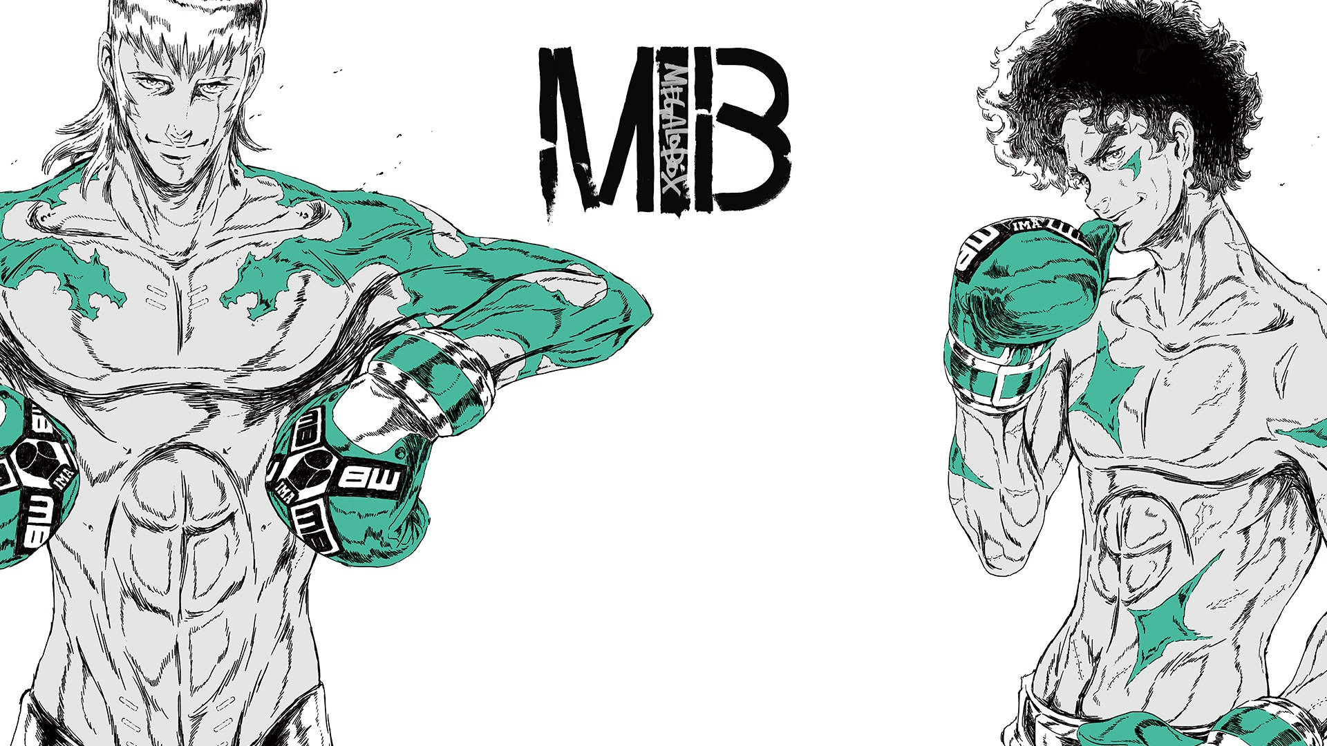 Megalo Box Green Background