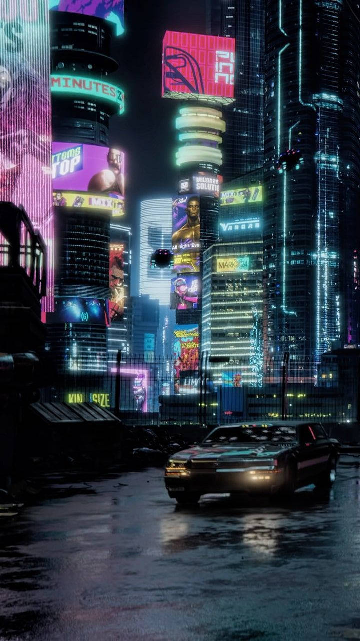 Megalopolis City Cyberpunk 2077 Iphone