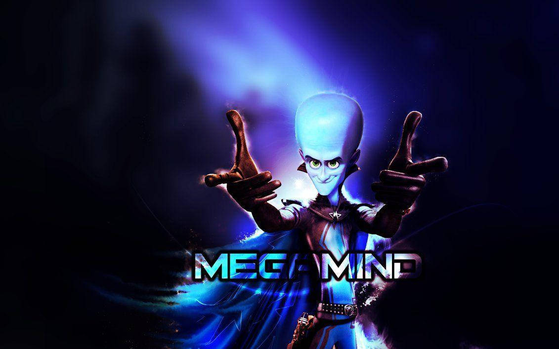 Megamind Aesthetic Dark Poster Background