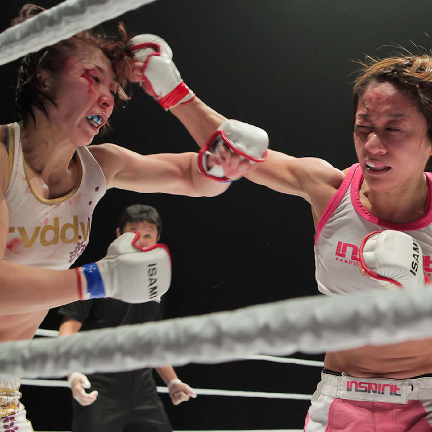 Megumi Fujii Against Jessica Aguilar Background