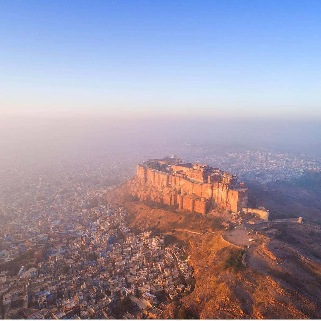 Mehrangarh Fort Aerial View