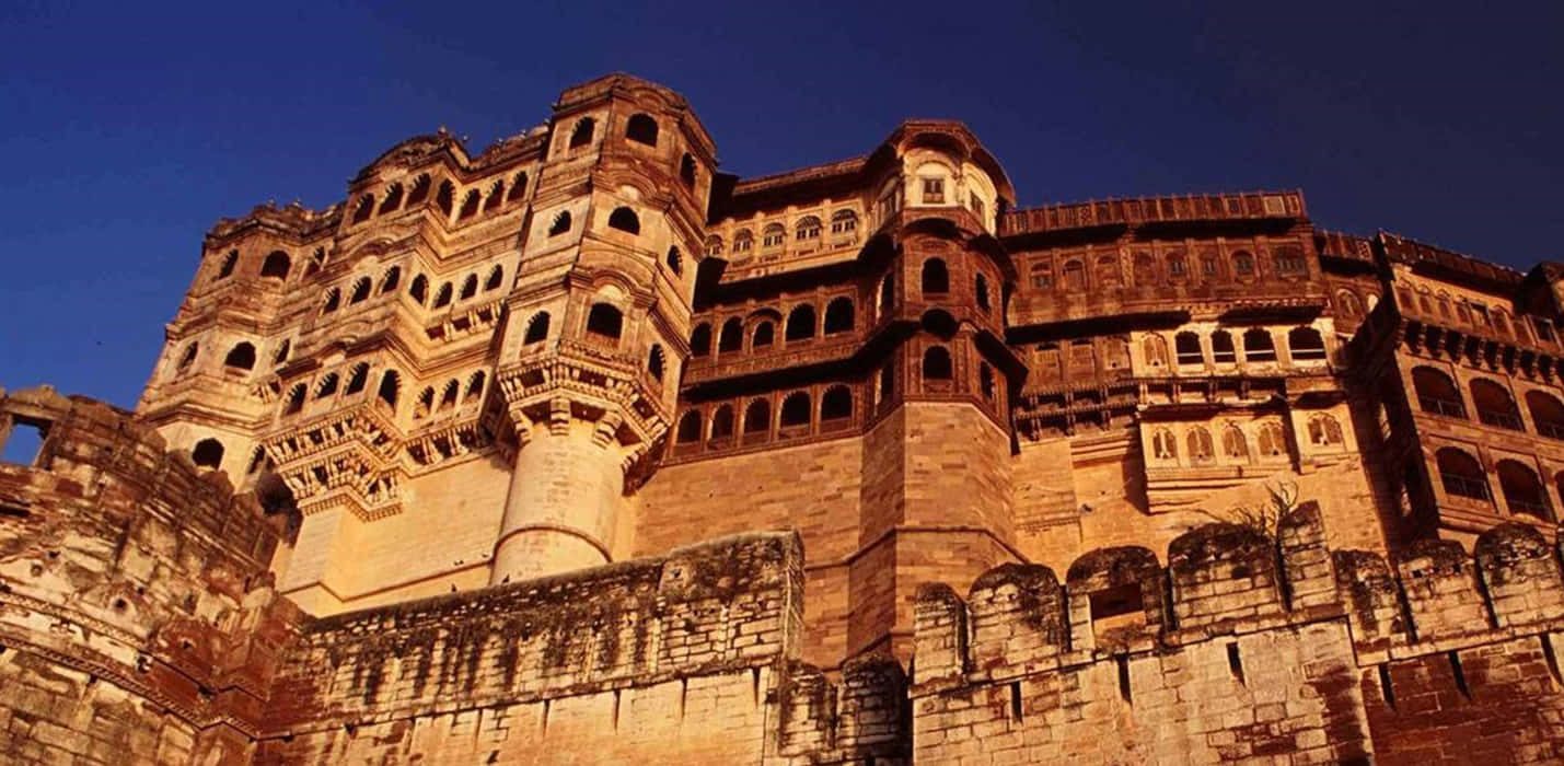 Mehrangarh Fort Imposing Structure