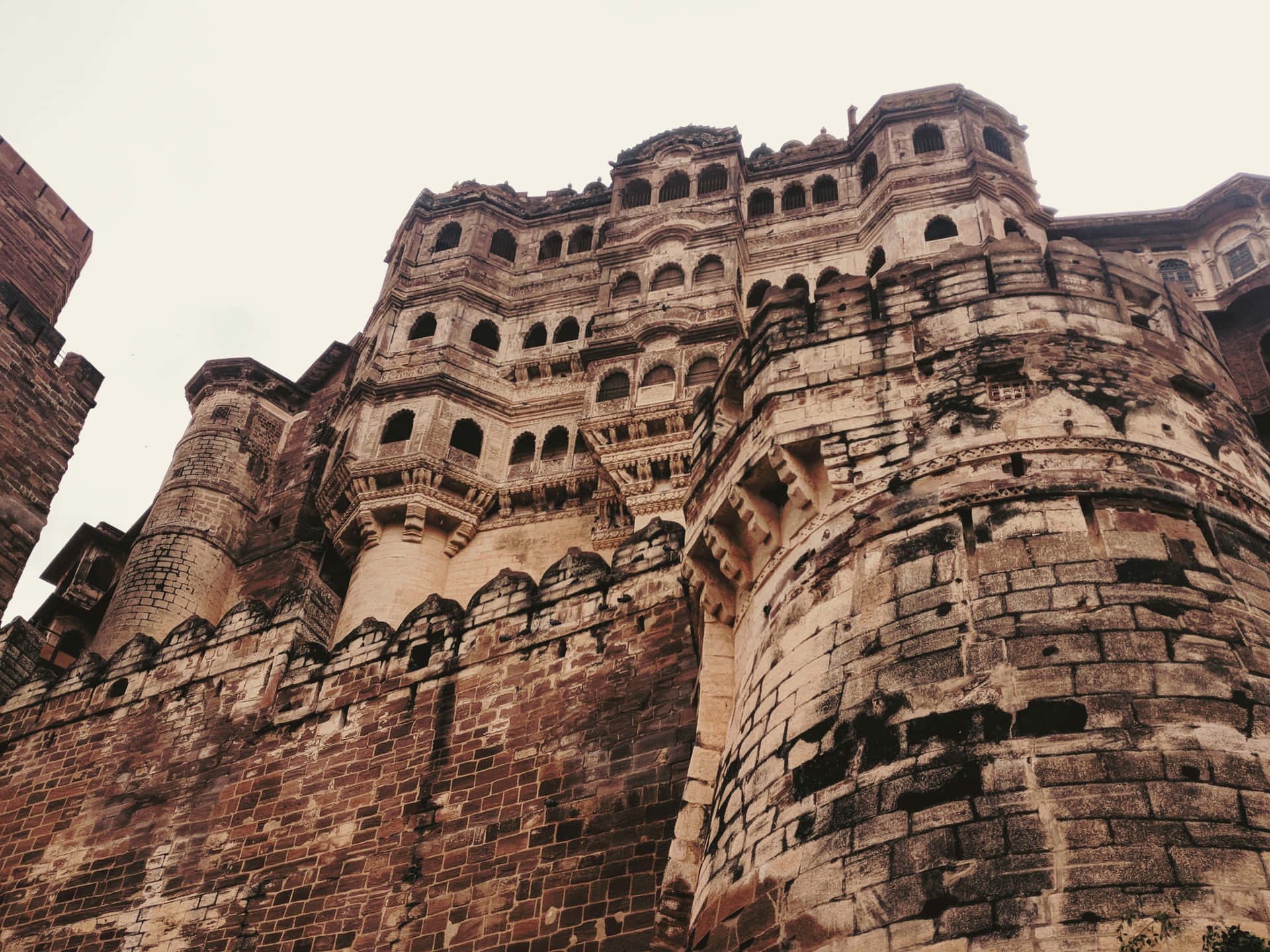 Mehrangarh Fort Stone Buildings