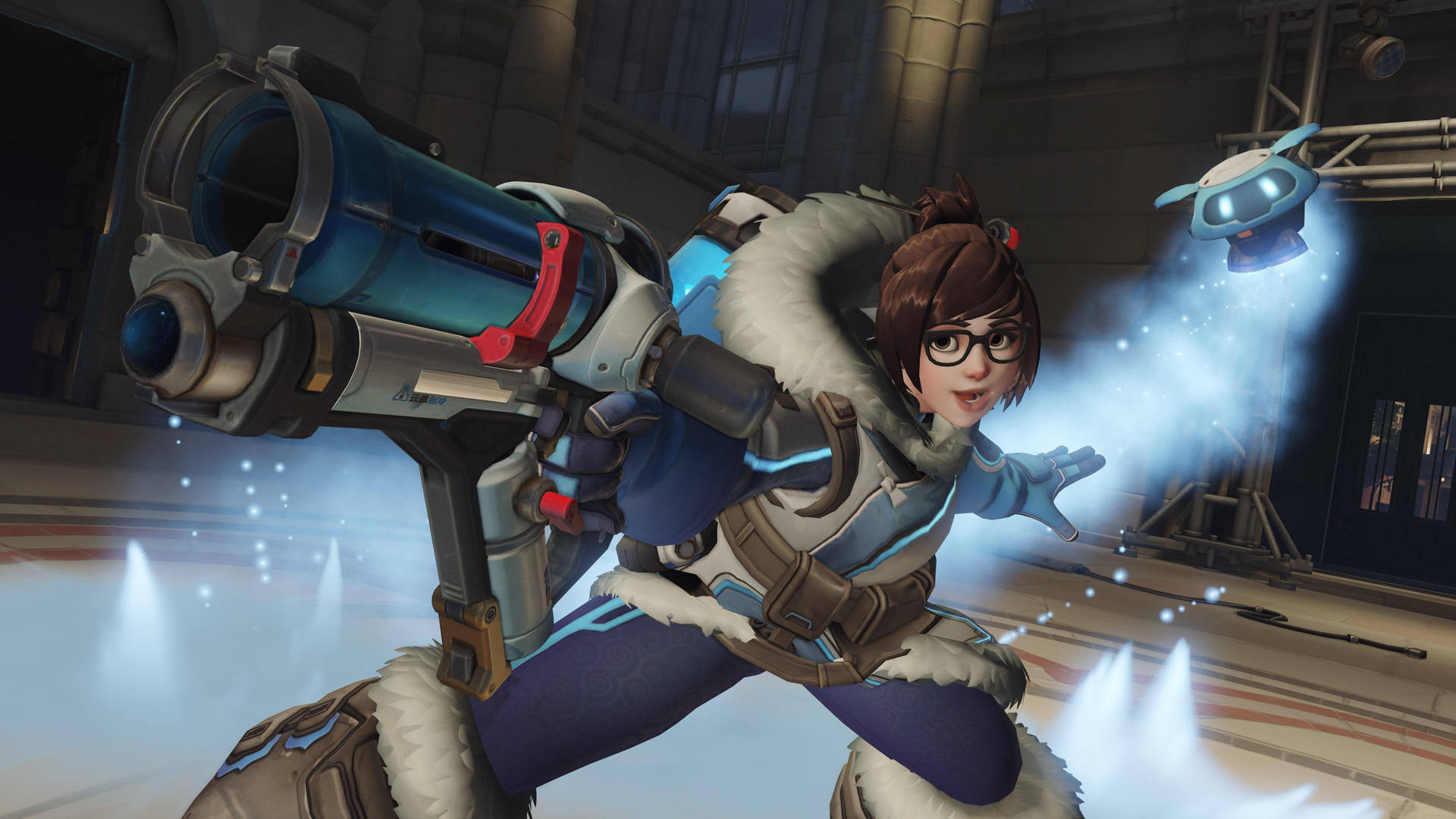 Mei From Overwatch 2 Background