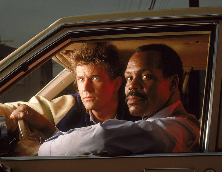 Mel Gibson And Danny Glover Background