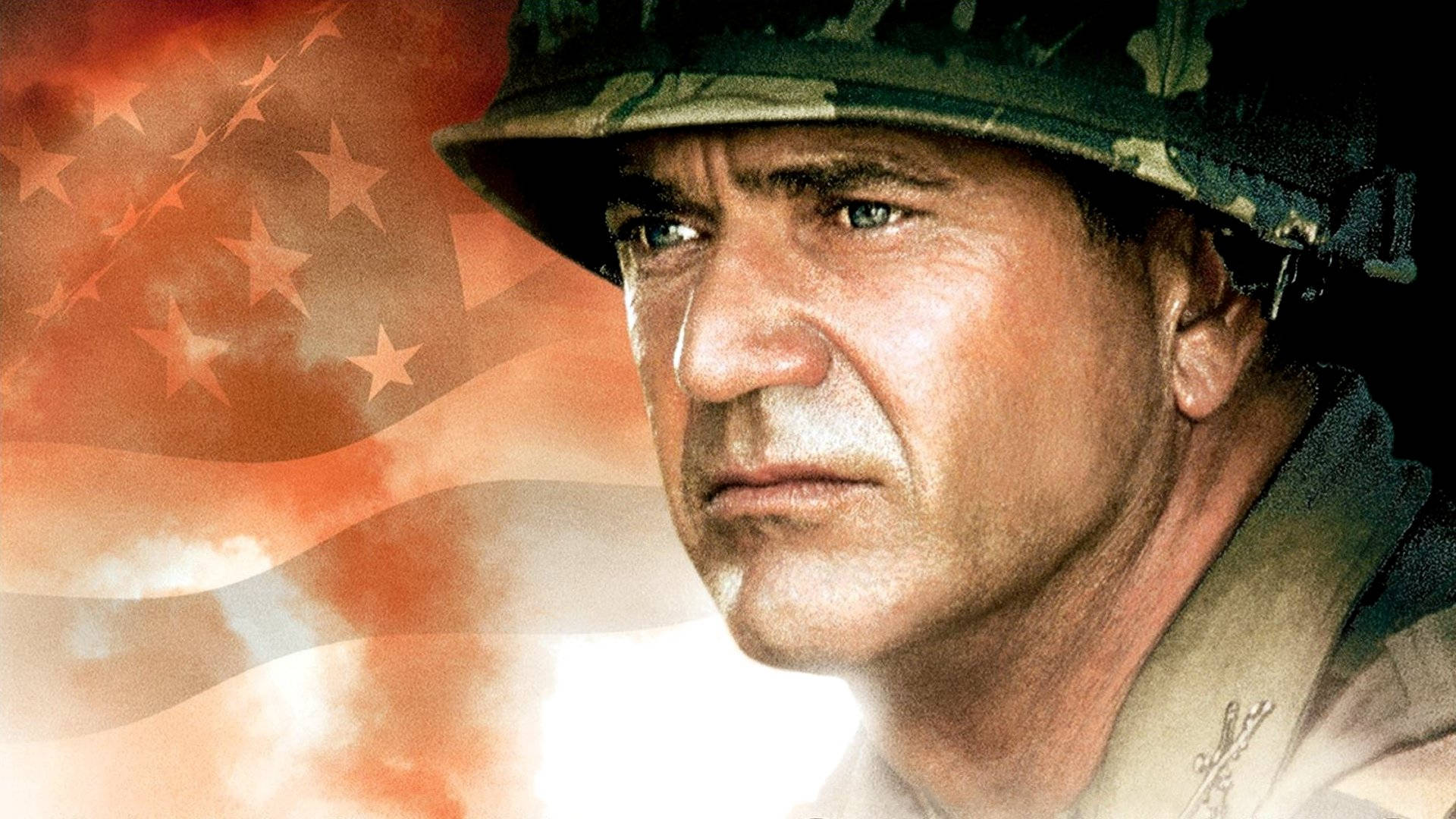Mel Gibson Patriotic Soldier Background