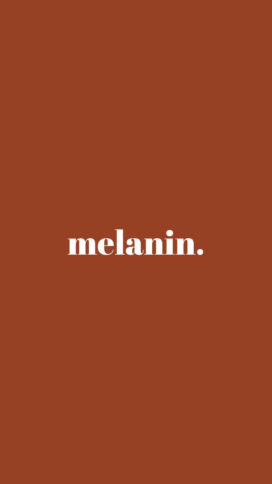 Melainn Logo On A Brown Background Background