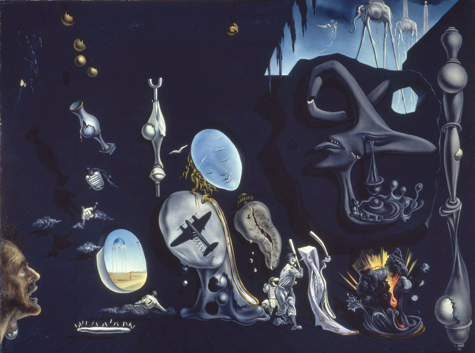 Melancholy Artwork By Salvador Dali