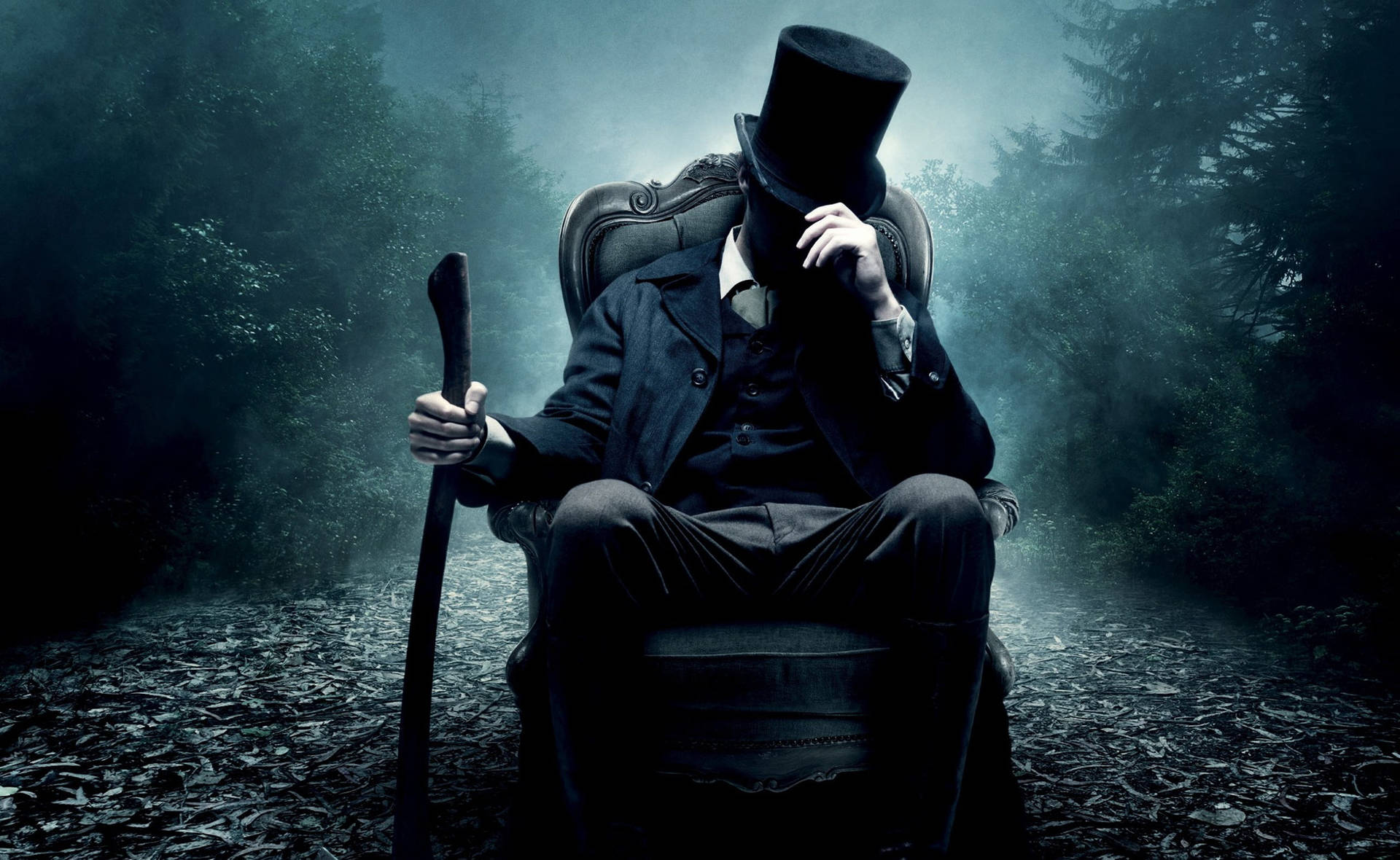 Melancholy Man Wearing Top Hat