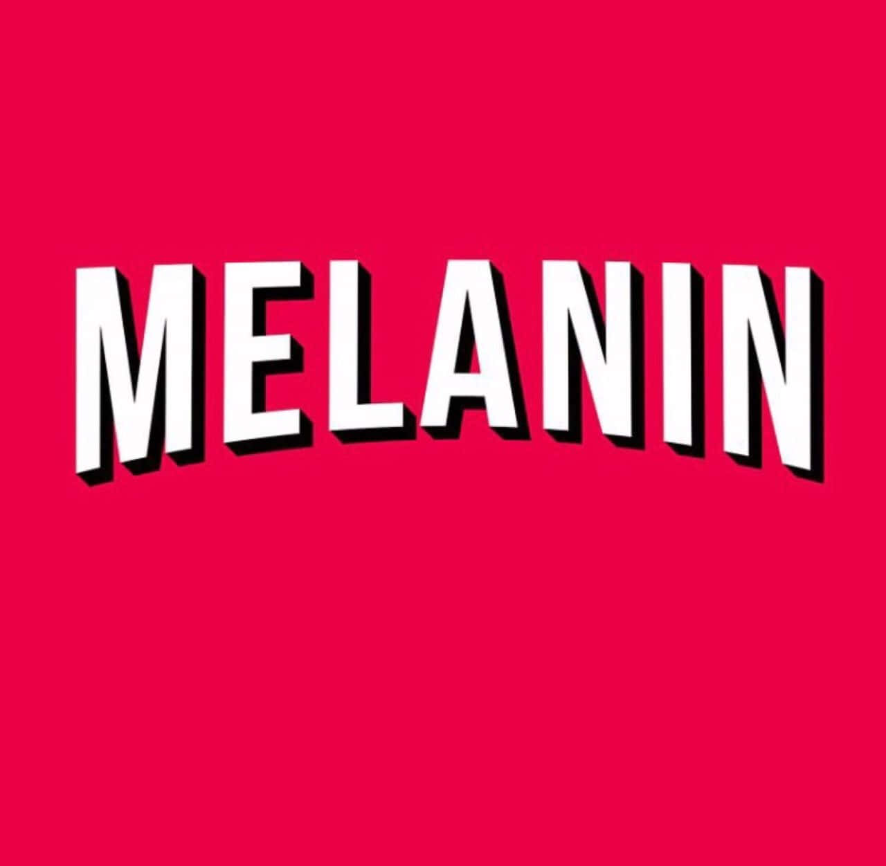 Melanin Lettering On Pink Background